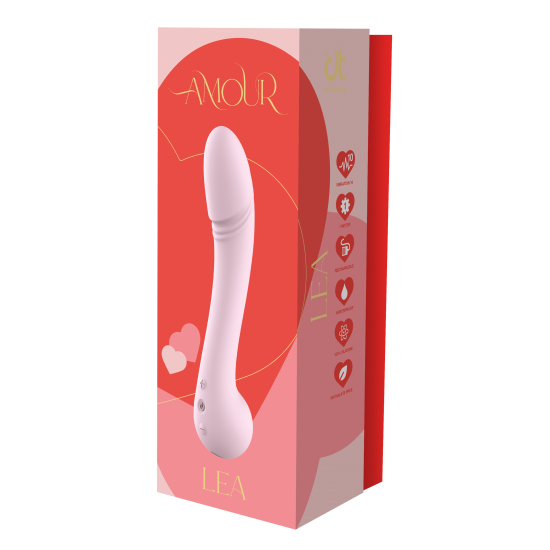 L’AMOUR está no ar! A nova linha de vibradores Dream Toys chega extremamente romântica, feita com o corpo feminino em mente e com um único objetivo: dar prazer! Envolve-te neste mundo onde o romance tem o palco principal