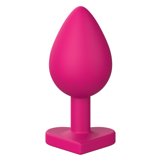 O Plug Anal Heart Plug Small da coleção Love Signal da Dreamtoys é um plug anal ideal para iniciantes, projetado para uma exploração confortável e confiante. Sua superfície de silicone macia e suave, aliada ao formato pe
