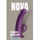 O Bold Nova é um vibrador versátil com controle remoto, projetado para estimulação do ponto G e prazer adaptável. Sua haste flexível permite o ajuste preciso do ângulo para alcançar as zonas erógenas desejadas, enquanto