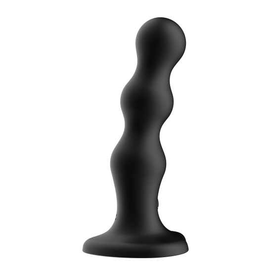 O Bold Kay é um vibrador com controle remoto e textura de contas, projetado para proporcionar estimulação tátil com intensidade ajustável. Seu corpo com contas adiciona variação tátil, enquanto o núcleo flexível permite