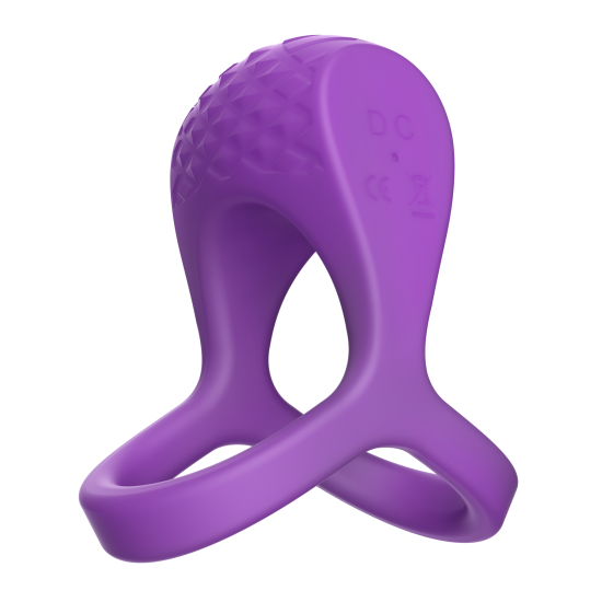 O Bold Embrace é um anel peniano vibratório com suporte para os testículos, projetado para intensificar o prazer e melhorar o desempenho. Seu ajuste elástico e que se adapta ao corpo garante conforto, proporcionando vibr