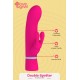O Double Spotter é um vibrador de dupla estimulação para o ponto G, projetado para proporcionar prazer simultâneo em múltiplas zonas erógenas. Seu braço interno curvado estimula o ponto G, enquanto o estimulador externo
