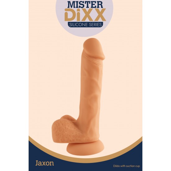 Jaxon é um dildo de silicone ultrarrealista de 20 cm (aproximadamente 7,8 polegadas) projetado para clientes que buscam desempenho realista e materiais de alta qualidade. Fabricado em silicone macio e seguro para o corpo