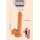 O Kingston é um dildo de silicone ultrarrealista de 22 cm, projetado para clientes que buscam desempenho realista e materiais de alta qualidade. Fabricado em silicone macio e seguro para o corpo, apresenta veias realista