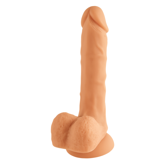 Tyrone é um dildo de silicone ultrarrealista de 26 cm, projetado para clientes que buscam desempenho realista e materiais de alta qualidade. Fabricado em silicone macio e seguro para o corpo, apresenta veias realistas e