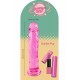 O Bubble Pop da coleção Bubblegum Blast é uma adição colorida e divertida a qualquer sortimento de produtos adultos. Medindo 18 cm, este dildo semitransparente é feito de TPE macio com um tom rosa vibrante que se destaca