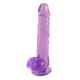 O Funky Fizz da coleção Bubblegum Blast é uma adição colorida e divertida a qualquer sortimento de produtos adultos. Medindo 19 cm, este dildo semitransparente é feito de TPE macio com um tom roxo vibrante que se destaca