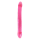 O Lollipop Loop da coleção Bubblegum Blast é uma adição colorida e divertida para qualquer sortimento de produtos adultos. Medindo 25 cm, este dildo duplo semitransparente é feito de TPE macio com um tom rosa vibrante qu