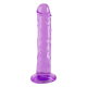 O Bubble Pop da coleção Bubblegum Blast é uma adição colorida e divertida a qualquer sortimento de produtos adultos. Medindo 18 cm, este dildo semitransparente é feito de TPE macio com um tom roxo vibrante que se destaca