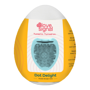 LOVE SIGNAL DOT DELIGHT POCKET STROKER 