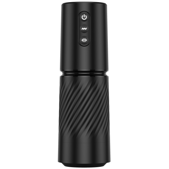 O Titanz Auto Suck Machine é um dispositivo automático de sucção e vibração projetado para uma estimulação masculina potente e sem o uso das mãos. Com um estojo rígido de fácil manuseio e controles intuitivos, ele combin