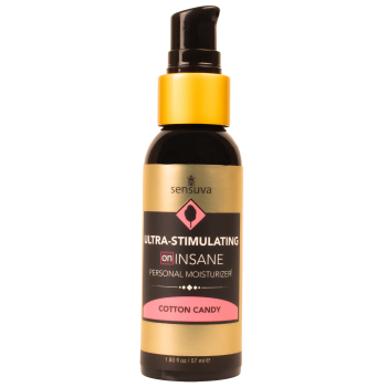 SENSUVA ON INSANE ULTRA-STIMULATING PERSONAL MOISTURIZER COTTON CANDY 57ML