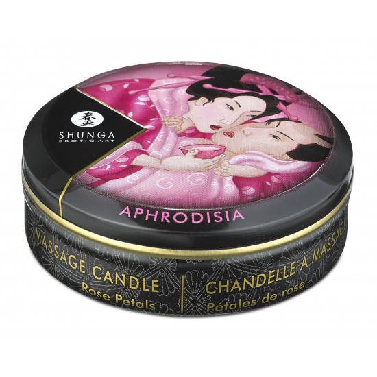 Vela de massagem à base de soja com delicioso aroma a rosas, que também pode ser utilizada como vela ambiente.Para massagem deve acende-la durante uns 15 a 20 minutos e apagá-la. De seguida deite um pouco de cera der