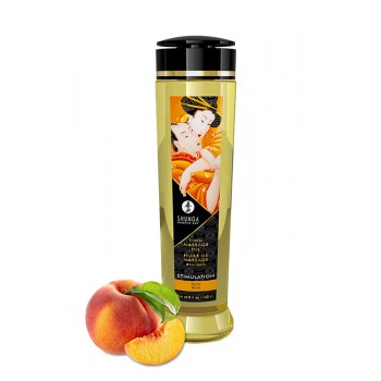 EROTIC MASSAGE OIL STIMULATION PEACH