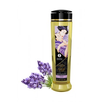 Oleo massagem EROTIC SENSATION LAVANDA Shunga