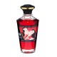 Óleo Massagem Afrodisiaco Cereja Blazing Cherry 100ml Óleo de massagem afrodisíaco, comestível, para intensificar os seus momentos íntimos.Crie uma atmosfera sensual e apaixonante com este óleo enquanto massaja a sua cara metade e estimula o erotismo! Aplique uma pequena qu
