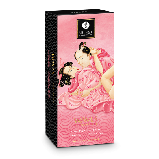 Spray para prazer oral Waves of Pleasure Melancia 20 ml. Proporcione ao seu parceiro(a) uma experiência inesquecível de sexo oral. Com algumas borrifadas deliciosas, transforme sua boca em uma fonte irresistível de praze