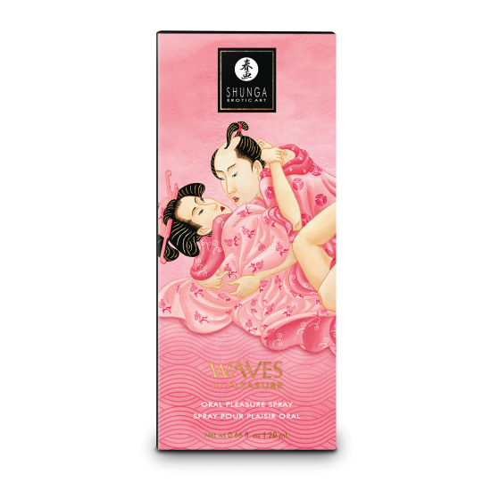 Spray para prazer oral Waves of Pleasure Melancia 20 ml. Proporcione ao seu parceiro(a) uma experiência inesquecível de sexo oral. Com algumas borrifadas deliciosas, transforme sua boca em uma fonte irresistível de praze