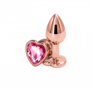REAR ASSETS ROSE GOLD HEART S PINK