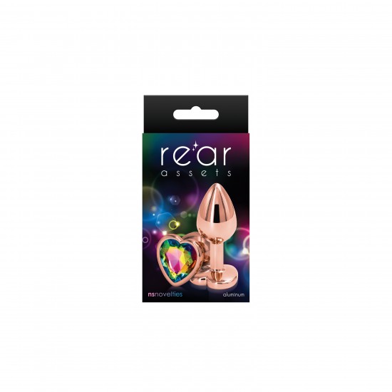 REAR ASSETS ROSE GOLD HEART S RAINBOW Brinquedo anal leve e cromado. Moldado para penetração sem esforço. Dimensões do produto: 2,76 x 1,3 x 1,3 polegadas / 7,0 x 3,3 x 3,3 cm
Dimensões que podem ser inseridas: 1,77 x 1,06 polegadas / 4,5 x 2,7 cm
