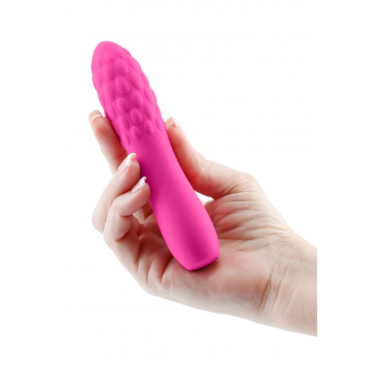 Moderno e compacto, o Rita by INYA é discreto, recarregável e fácil de transportar. Apresentando um design texturizado estimulante feito de silicone de grau de platina, Rita tem 10 configurações emocionantes. R