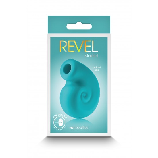 Adicione um pouco de brilho com Starlet by Revel. A excitante tecnologia de pulso de ar oferece vida como estimulação de sucção. Envolto em um redemoinho de silicone macio, o Starlet é recarregável, resistente