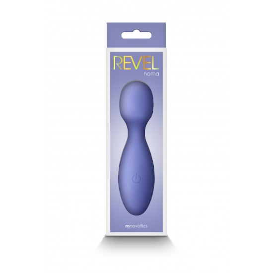 Noma by Revel oferece uma varinha discreta de tamanho divertido que cabe perfeitamente na palma da sua mão. Noma estimula com sensações suaves de sua cabeça contornada. Feito de silicone super macio, o Noma é i