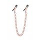 Bound Nipple Clamps são para sensações eróticas e estimulantes. Fabricadas em metal sem níquel, as pinças Bound possuem pontas de silicone para melhor conforto e ajuste. Disponível em vários formatos e cores. F