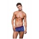Seja para um segredinho seu ou para algo que você queira exibir, esta cueca boxer com suporte e charme é exatamente o que você procura! Confeccionada em azul royal e estampas de unicórnios e arco-íris mágicos e sedutores