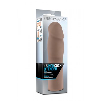 PERFORMANCE 1.5INCH COCK XTENDER BROWN