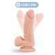Para quem gosta ao natural!Dildo sensual com toque e aspecto surpreendentemente real. Com uma camada exterior suave e um eixo interno firme e flexível ao mesmo tempo, para se adaptar de forma perfeita às curvas do