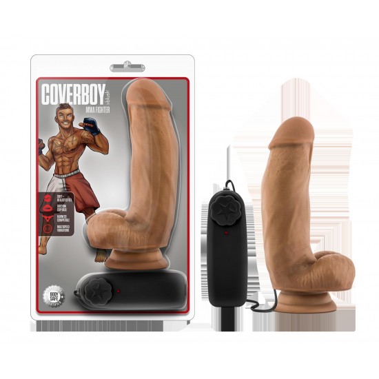 Renda-se a este fantástico LOVERBOY.Vibrador de aspecto e toque realista com forte base de sucção para dar asas às suas aventuras mãos-livres. Com multivelocidades e intensas vibrações. Também compatível com o uso de arn
