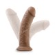 Para quem gosta ao natural!Dildo sensual com toque e aspecto surpreendentemente real. Com uma camada exterior suave e um eixo interno firme e flexível ao mesmo tempo, para se adaptar de forma perfeita às curvas do