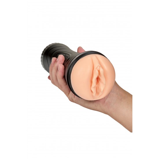 Masturbador de aspecto e toque realista e formato de vagina. Em material suave e firme simultaneamente. Inserido numa caixa bonita e discreta para que possa desfrutar de toda a sua privacidade.Com abertura no final do ma