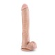Dildo ultra realista para quem gosta ao natural! Dildo sensual com toque e aspecto surpreendentemente real. Com uma camada exterior suave e um eixo interno firme e flexível ao mesmo tempo, para se adaptar de forma perfei