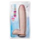 AU NATUREL HUGE 10 DILDO VANILLA