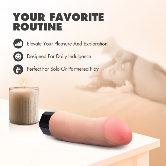 Conheça Dr. Avery! Este luxuoso vibrador de 19 cm é perfeito tanto para prazeres individuais quanto para aventuras a dois, oferecendo infinitas possibilidades para a exploração íntima. Com 10 velocidades de vibração pers