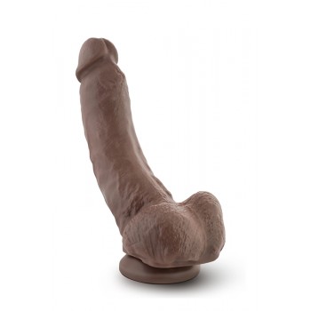 Dildo Realista Mr. Skin Mr Mayor 16.5cm Castanho