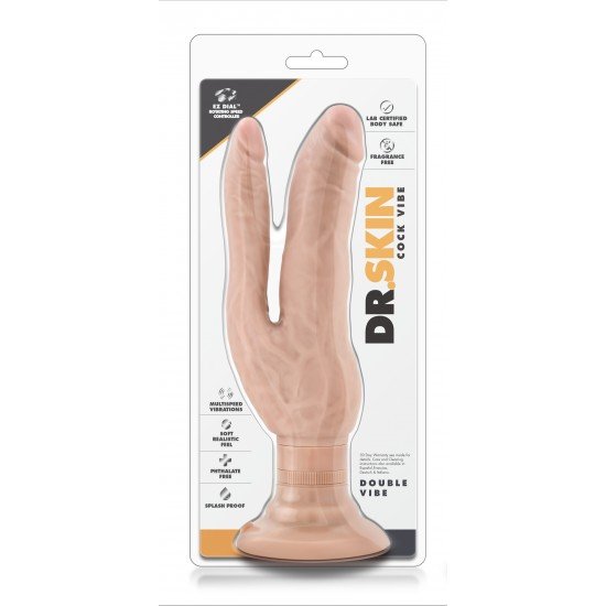 Seja um bom anfitrião e receba de braços abertos o Mr. Skin em sua casa!Vibrador realista com cabeça e corpo proeminente e flexível. Com botão rotativo na base para navegar entre as potentes e profundas vibrações multive