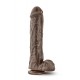 Dildo Realista Dr. Skin Mr Savage 23cm Castanho Seja um bom anfitrião e receba de braços abertos o Dr. Skin em sua casa!Dildo realista com cabeça e corpo proeminente bem esculturados para imitação do pénis real. Com forte base de succção para que possa desfrutar de ex