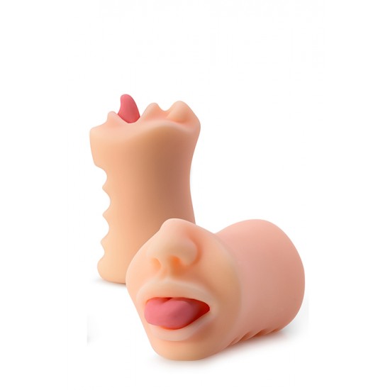 Masturbador Masculino Boca Realista Oral Anne X5 Men Pele Réplica fidedigna de uma sensual jovem mulher, através da utilização da tecnologia scanning 3D. Em material suave, elástico e seguro para o corpo.Inclui um túnel de amor irregular e texturado que lhe vai massajar o pénis