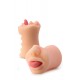 Masturbador Masculino Boca Realista Oral Anne X5 Men Pele Réplica fidedigna de uma sensual jovem mulher, através da utilização da tecnologia scanning 3D. Em material suave, elástico e seguro para o corpo.Inclui um túnel de amor irregular e texturado que lhe vai massajar o pénis