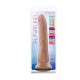 Para quem gosta ao natural!Dildo sensual com toque e aspecto surpreendentemente real. Com uma camada exterior suave e um eixo interno firme e flexível ao mesmo tempo, para se adaptar de forma perfeita às curvas do seu co