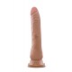 Para quem gosta ao natural!Dildo sensual com toque e aspecto surpreendentemente real. Com uma camada exterior suave e um eixo interno firme e flexível ao mesmo tempo, para se adaptar de forma perfeita às curvas do seu co