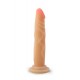 Para quem gosta ao natural!Dildo sensual com toque e aspecto surpreendentemente real. Com uma camada exterior suave e um eixo interno firme e flexível ao mesmo tempo, para se adaptar de forma perfeita às curvas do