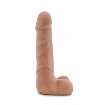 Dildo Realista Suave Au Naturel Mocha 15cm Latino