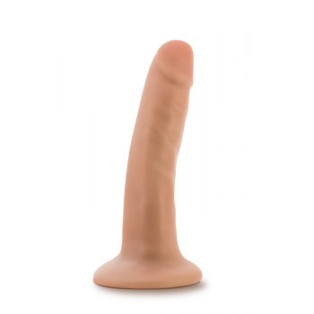 Mini Dildo Realista c/ Base Sucção Dr. Skin 13.5cm Pele