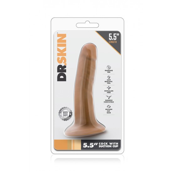 Seja um bom anfitrião e receba de braços abertos o Dr. Skin em sua casa!Dildo realista com forte base de sucção para que possa desfrutar de excitantes aventuras "mãos-livres". Com toque surpreendentemente realista e firm