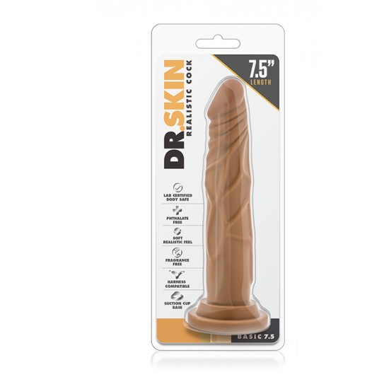 Seja um bom anfitrião e receba de braços abertos o Mr. Skin em sua casa!Dildo realista com cabeça e corpo proeminente. Com forte base de sucção para que possa desfrutar de excitantes aventuras "mãos-livres". Com toque su