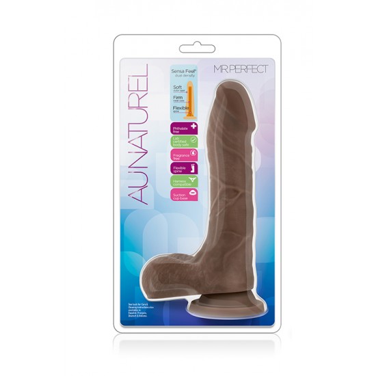 Para quem gosta ao natural!Dildo sensual com toque e aspecto surpreendentemente real. Com uma camada exterior suave e um eixo interno firme e flexível ao mesmo tempo, para se adaptar de forma perfeita às curvas do seu co